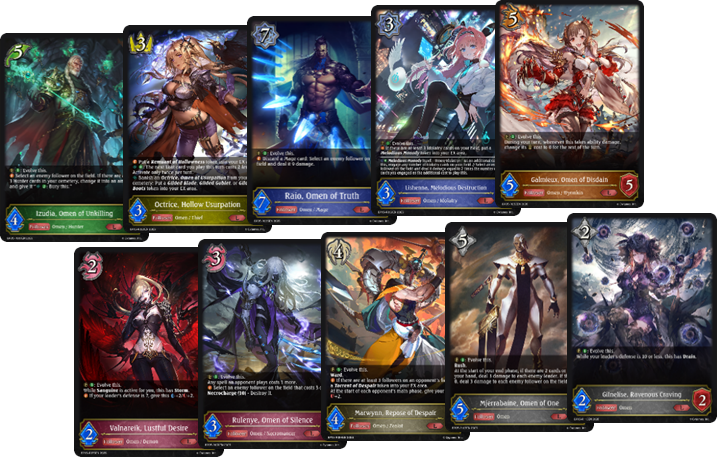 Bushiroad Shadowverse Evolve: Eightfold Retribution & Omens and Heirs - Booster Combined Set en Ingles