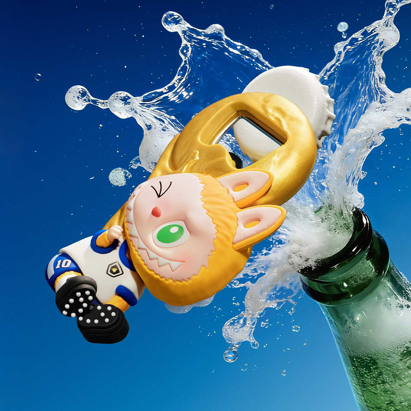 POP MART: Labubu The Monsters FIFA Series - Bottle Opener Fridge Magnet Blind Box