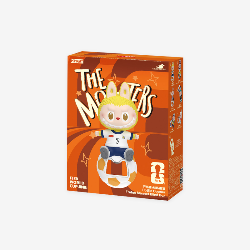 POP MART: Labubu The Monsters FIFA Series - Bottle Opener Fridge Magnet Blind Box