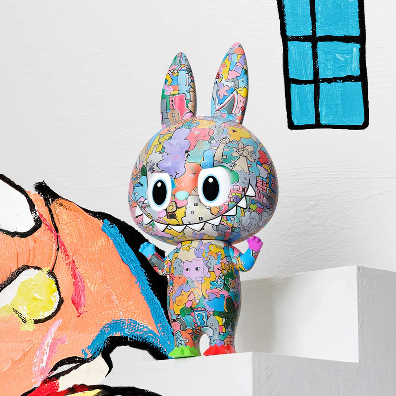 POP MART: Labubu  The Monsters Mega 400% Tenth Anniversary