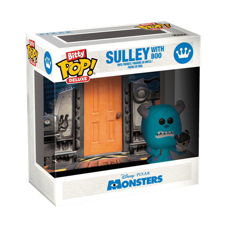 Funko Bitty Pop Deluxe: Monster Inc - Puerta Sully con Boo