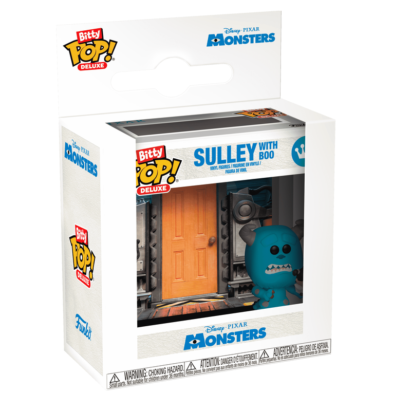 Funko Bitty Pop Deluxe: Monster Inc - Puerta Sully con Boo