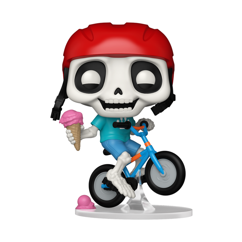 Funko Pop Icons: Skully en bicilceta