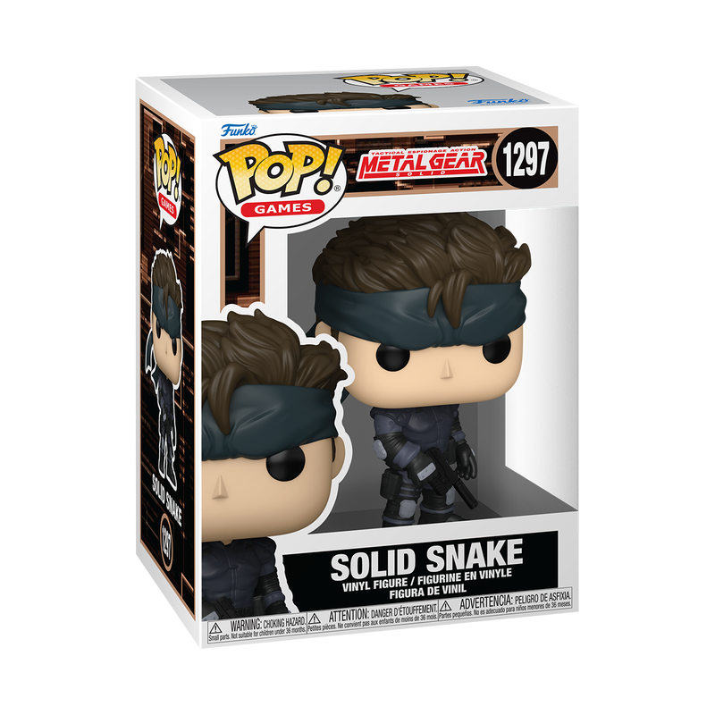 Funko Pop Games: Metal Gear Solid - Solid Snake