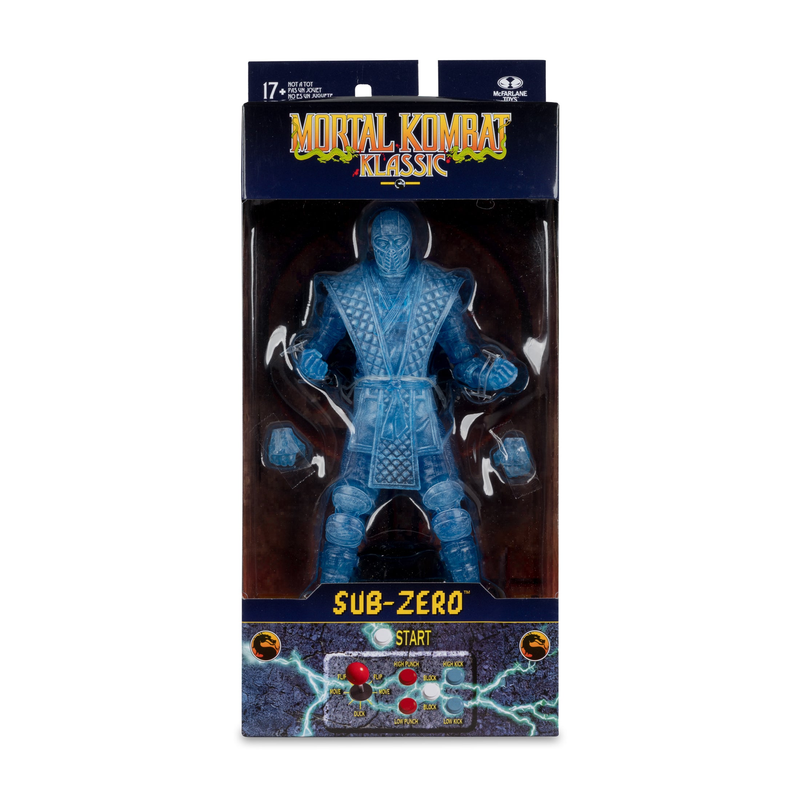 Mcfarlane Mortal Kombat: Klassics - Sub Zero Clon De Hielo 7 Pulgadas