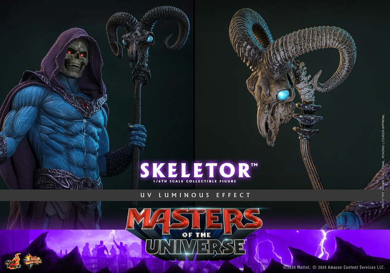 Hot toys Movie Masterpiece Series: Masters of the Universe - Skeletor Escala 1/6