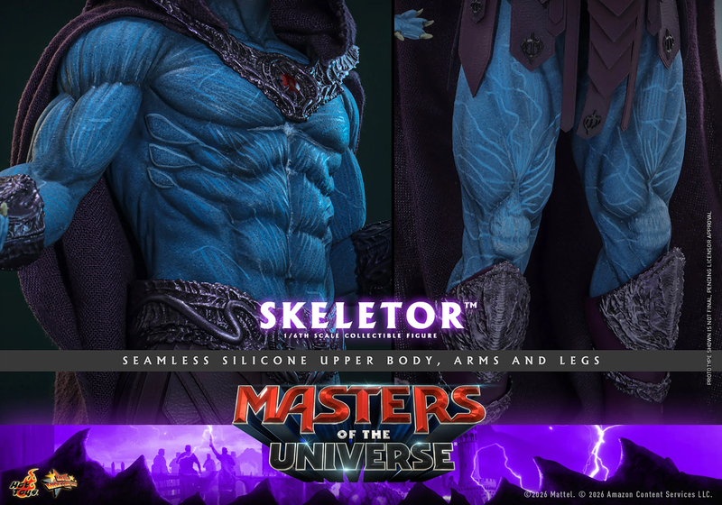 Hot toys Movie Masterpiece Series: Masters of the Universe - Skeletor Escala 1/6