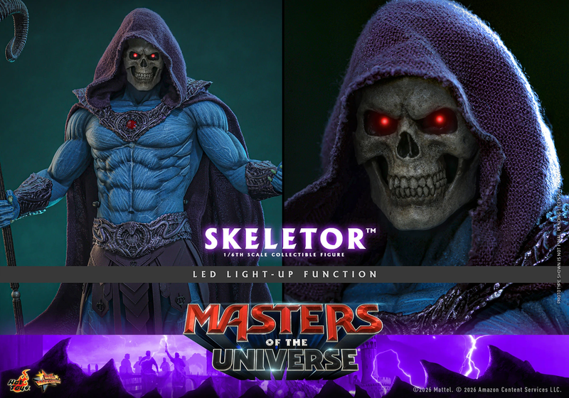Hot toys Movie Masterpiece Series: Masters of the Universe - Skeletor Escala 1/6