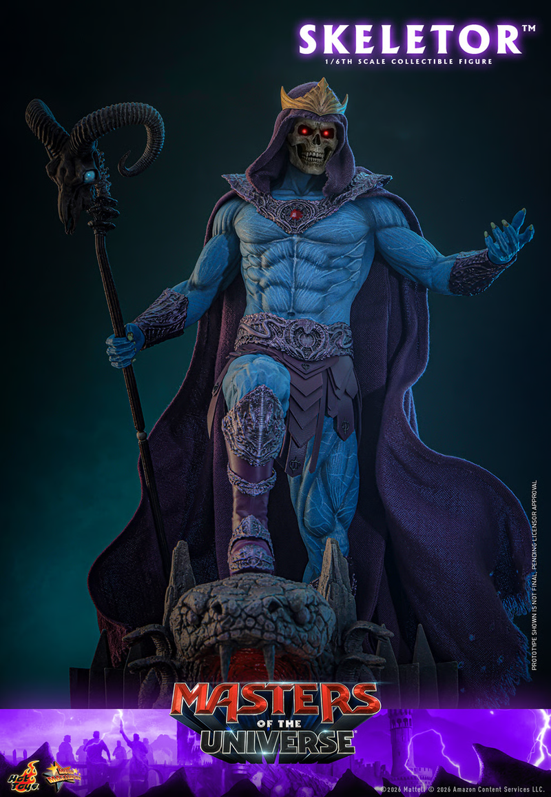 Hot toys Movie Masterpiece Series: Masters of the Universe - Skeletor Escala 1/6