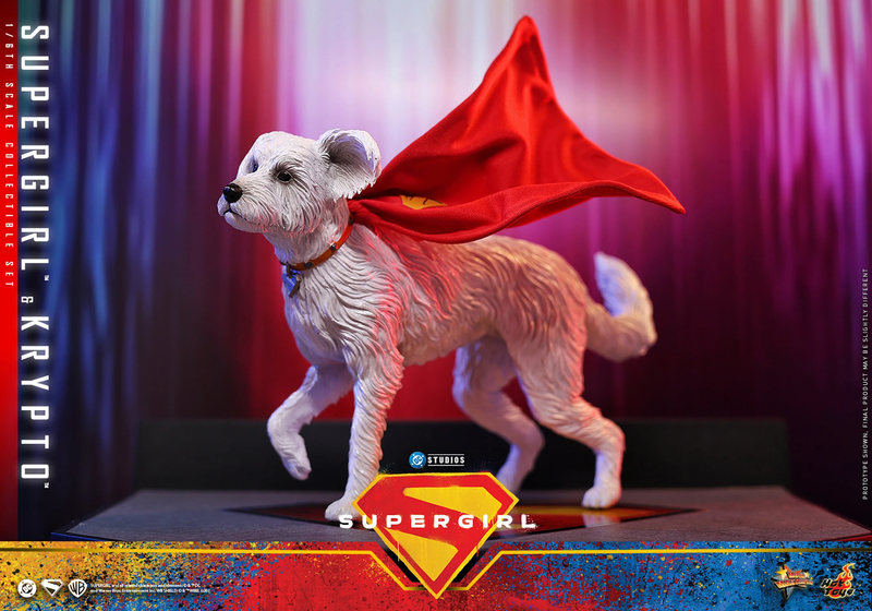 Hot Toys Movie Masterpiece Series: DC Supergirl - Supergirl  y Krypto Escala 1/6
