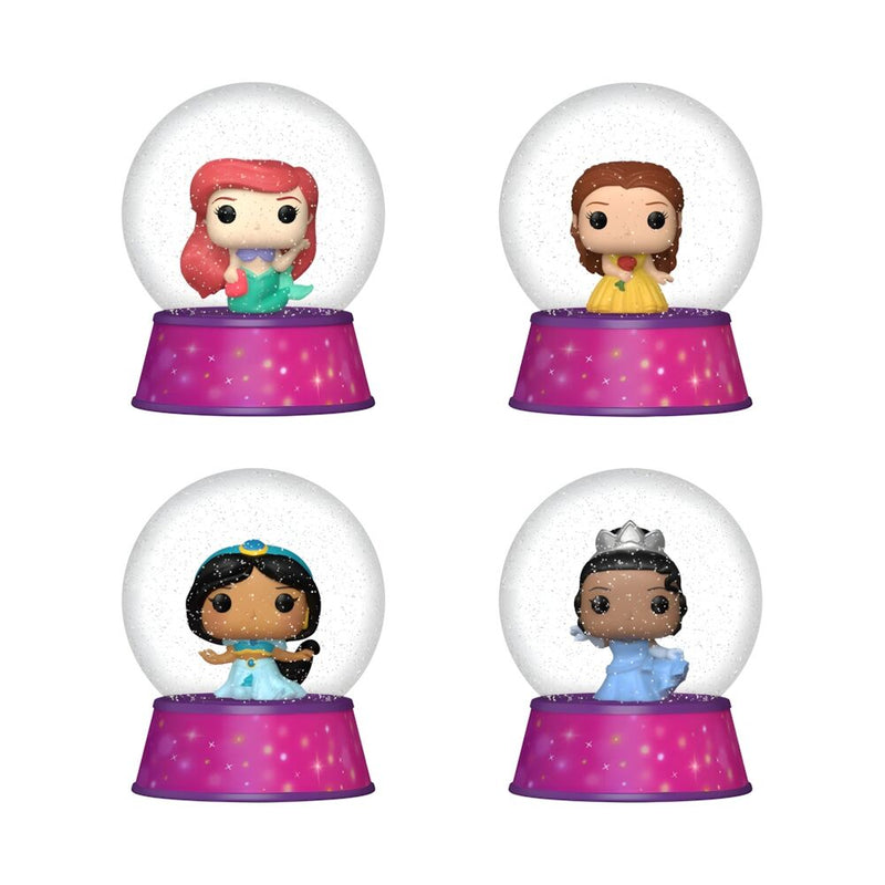 Funko Mini Snow Globes: Disney Princess - Bola de Nieve Sorpresa