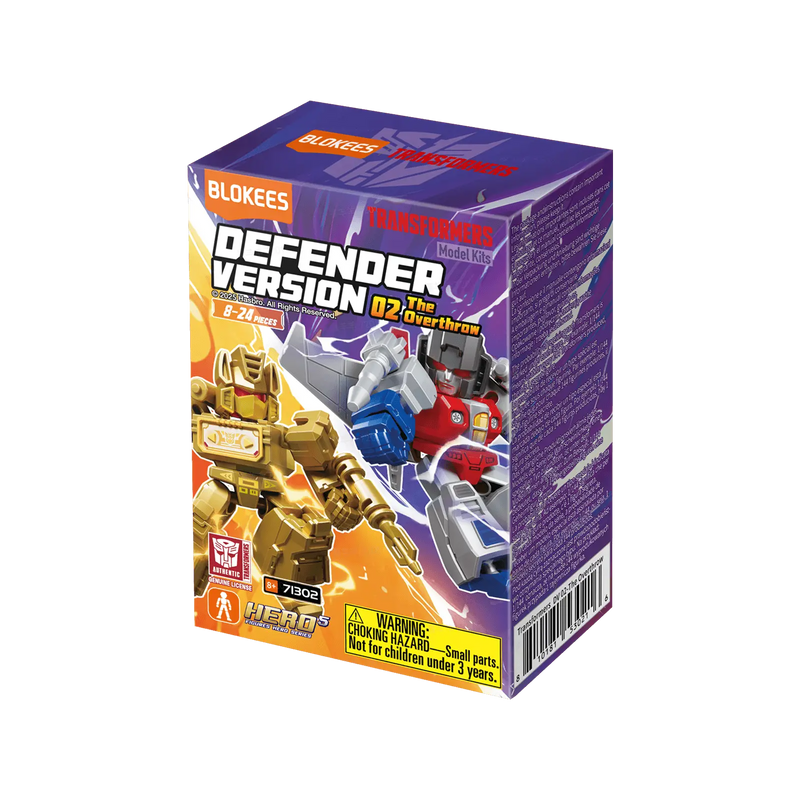 Blokees Transformers Defender Series: 02 Unitario Sorpresa 71302