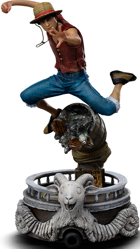 IRON Studios: One Piece Netflix - Luffy Escala de Arte 1/10