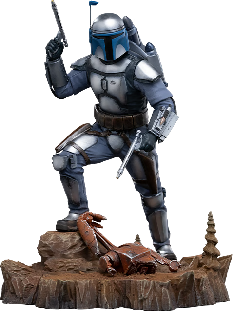 Iron Studios: Star Wars - Jango Fett Escala de Arte 1/10