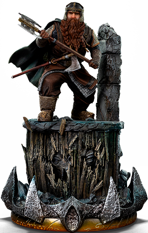 IRON Studios Unleashed: The Lord Of The Rings - Gimli Escala De Arte 1/10