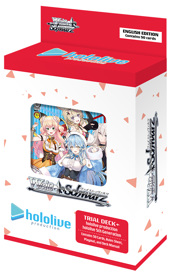 Bushiroad Weiss Schwarz: Hololive production: 5th Generation - Trial Deck+ En Ingles