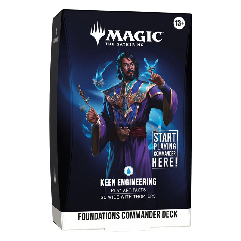 Magic The Gathering: Foundations Commander Deck Unitario Aleatorio