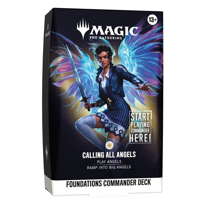 Magic The Gathering: Foundations Commander Deck Unitario Aleatorio