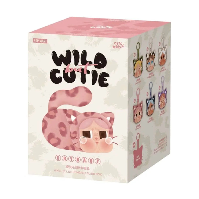 POP MART: CRYBABY - Wild but Cutie Series Vinyl Plush Pendant Blind Box