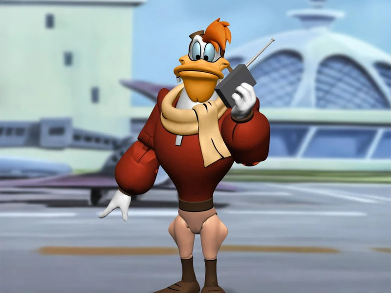 NECA Figura de Accion Ultimate: Disney Patoaventuras - Joe McQuack 7 Pulgadas