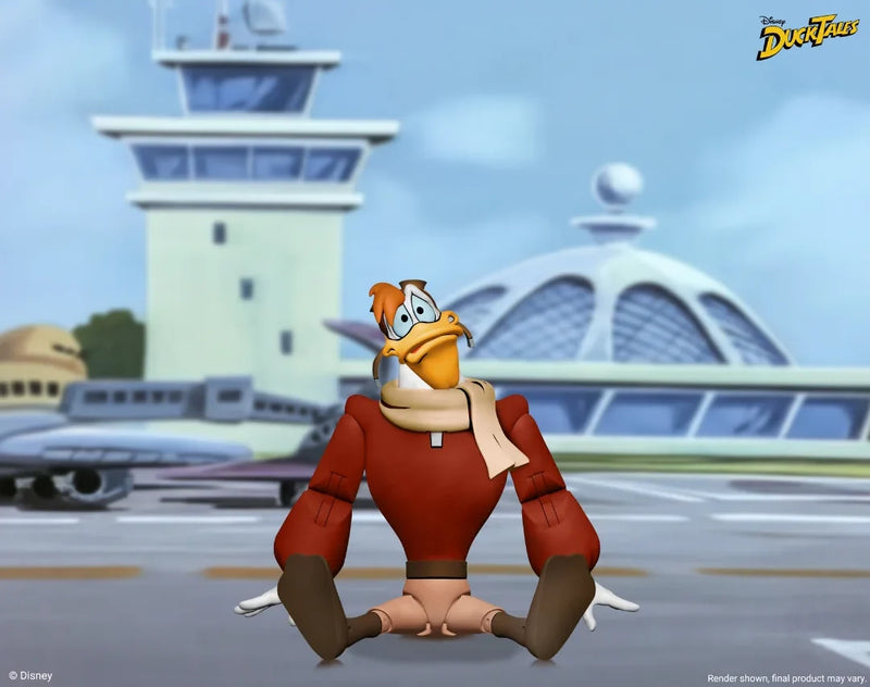 NECA Figura de Accion Ultimate: Disney Patoaventuras - Joe McQuack 7 Pulgadas