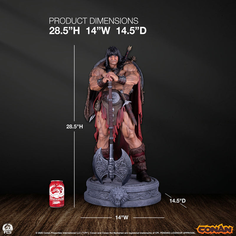PCS Statue: Cimmerian Warriors - Conan Escala 1/3