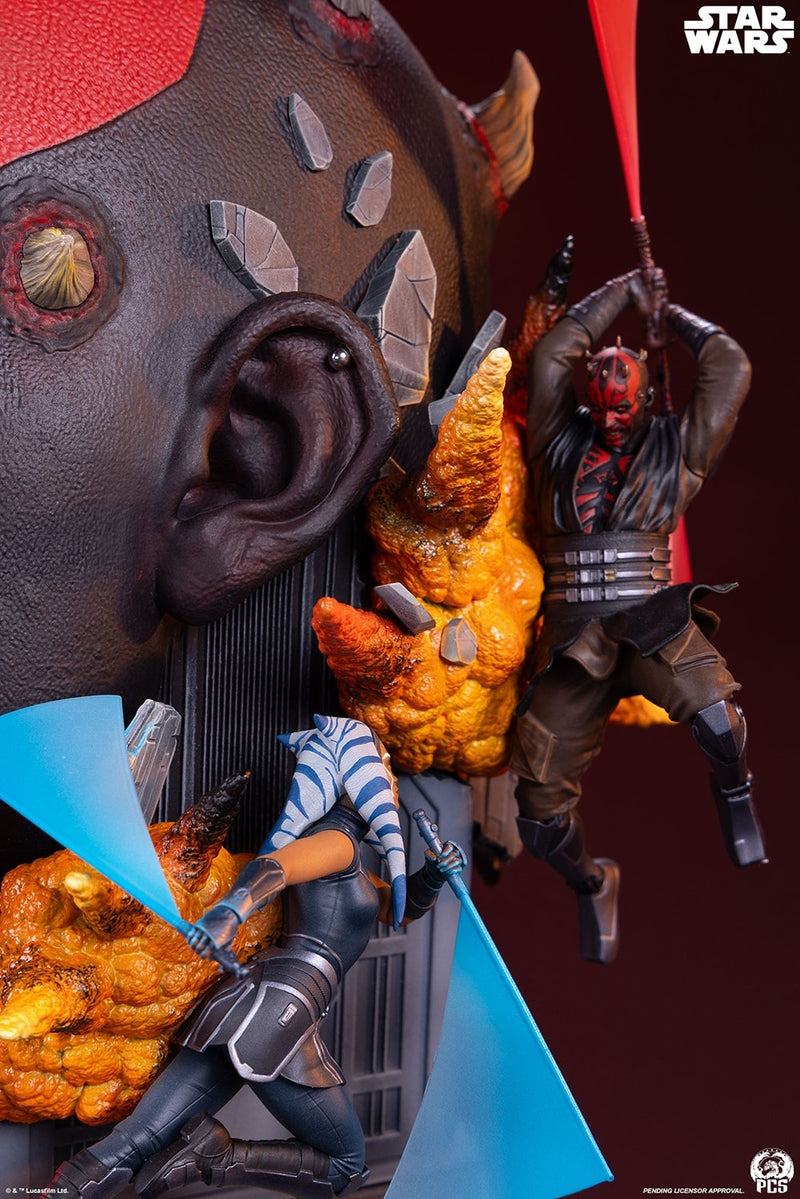 PCS Bust Fine Art Series: Start Wars La Amenaza Fantasma - Darth Maul 14 Pulgadas
