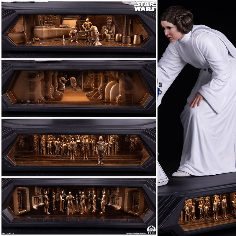 PCS Statue: Star Wars Una nueva Esperanza - Princesa Leia Escala 1/3