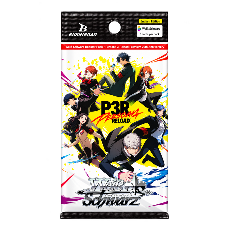 Bushiroad Weiss Schwarz: Persona 30 Aniversario - Booster Pack En Ingles