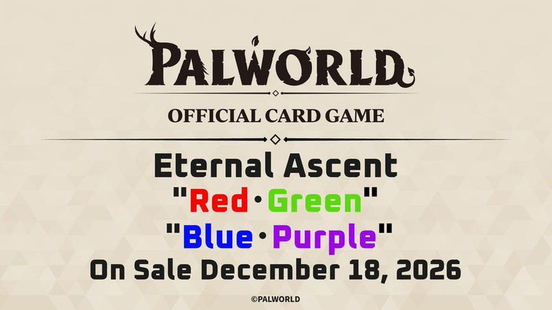 Bushiroad Card Game Palworld: Eternal Ascent - Trial Deck Red y Green en Ingles
