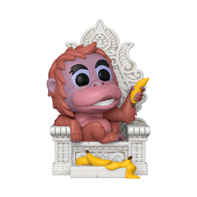 Funko Pop Deluxe: El Libro De La Selva - Rey Louie En Trono