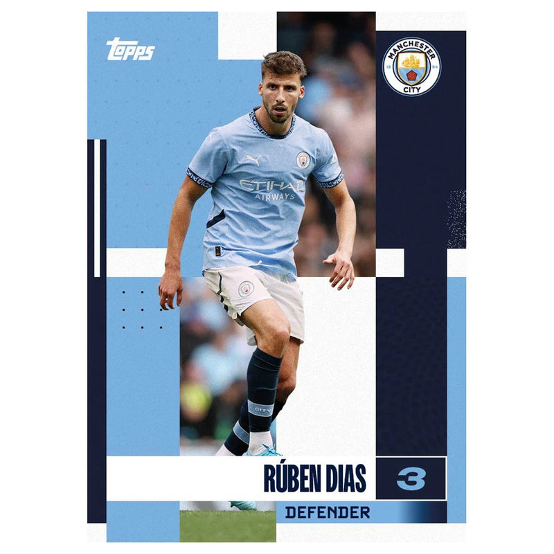 Topps Soccer Clubs Sets: Team Set Manchester City 2024/25 - Deck Box