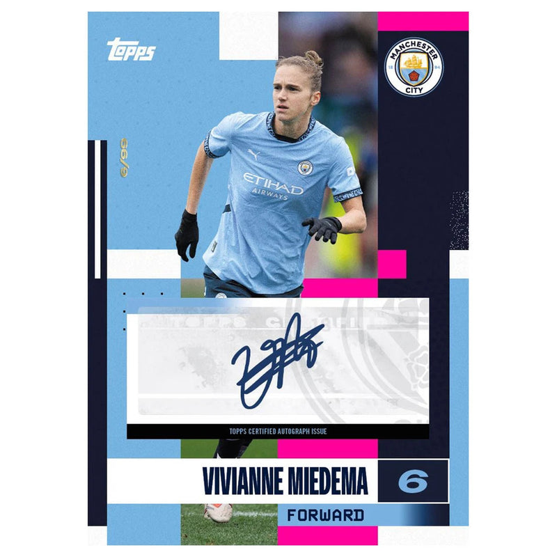 Topps Soccer Clubs Sets: Team Set Manchester City 2024/25 - Deck Box