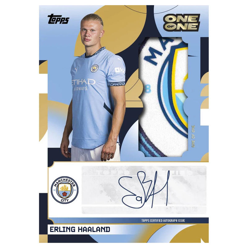 Topps Soccer Clubs Sets: Team Set Manchester City 2024/25 - Deck Box