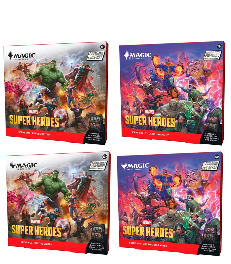 Magic The Gathering: Marvel Super Heroes - Scene Box UNITARIO En Ingles