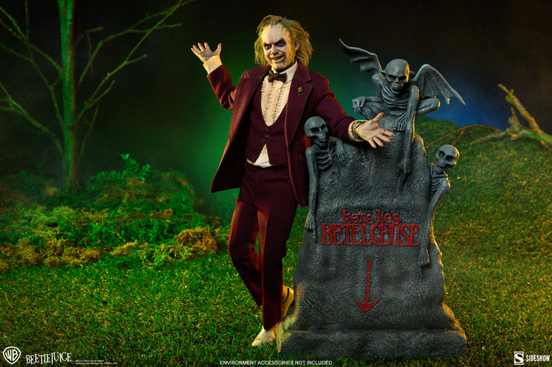 Sideshow Collectibles: Beettlejuice - Bettlejuice Version boda Escala 1/6