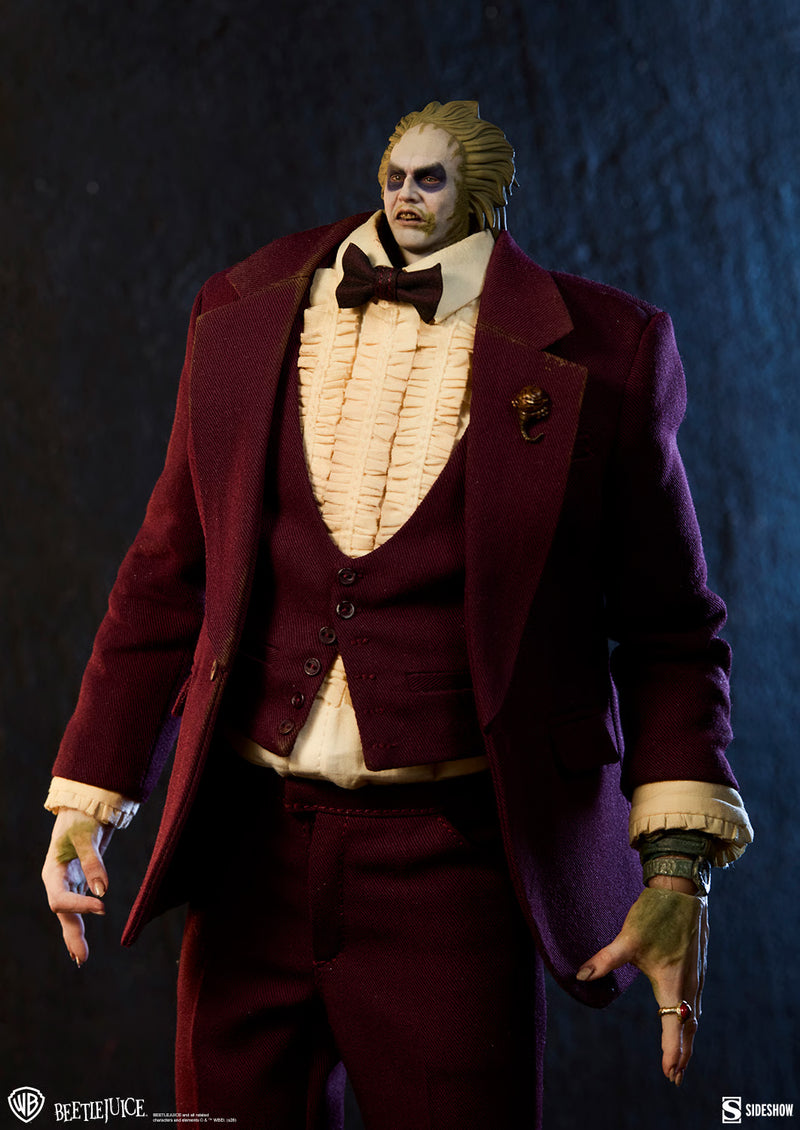Sideshow Collectibles: Beettlejuice - Bettlejuice Version boda Escala 1/6
