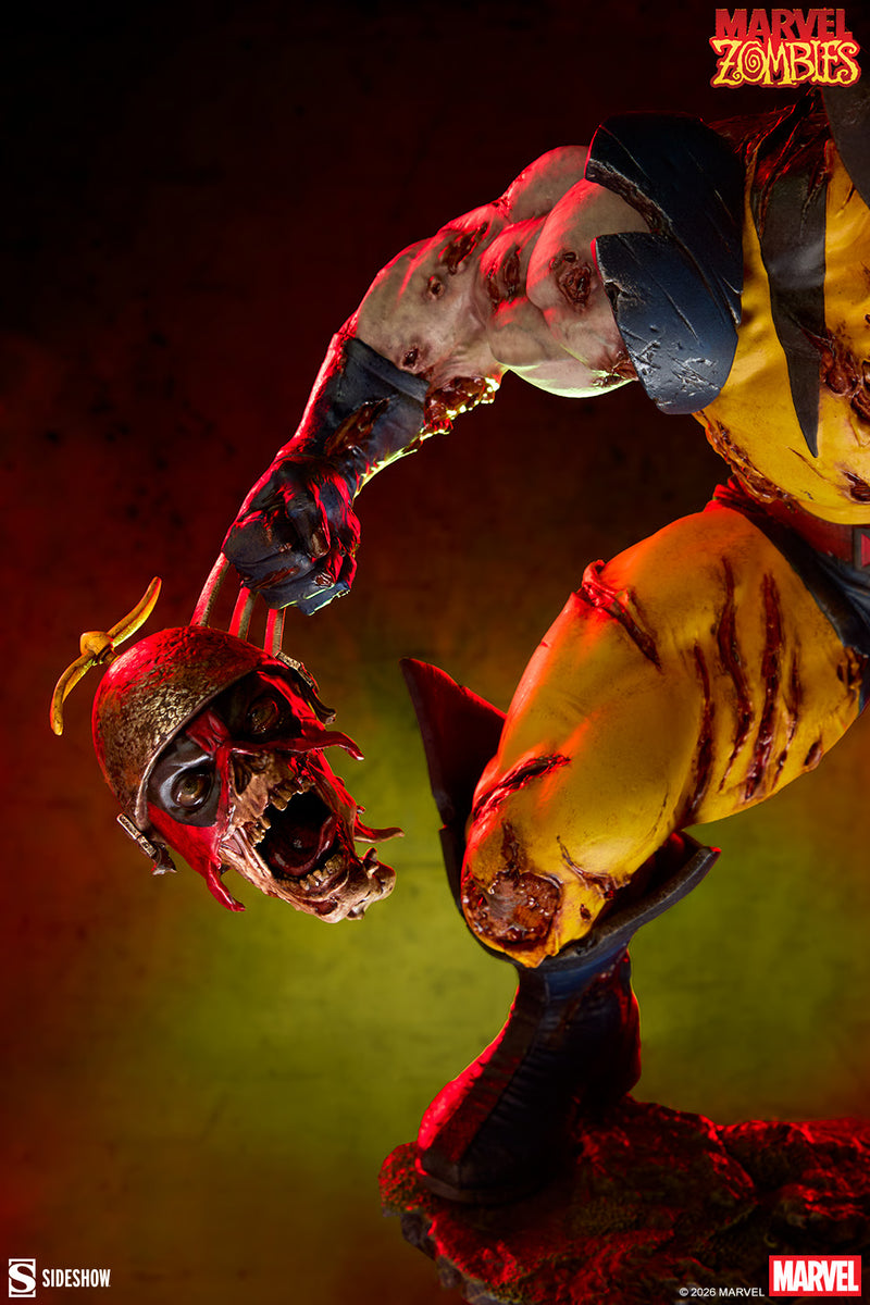 Sideshow Collectitibles: Marvel Zombies - Wolverine 11.5 Pulgadas