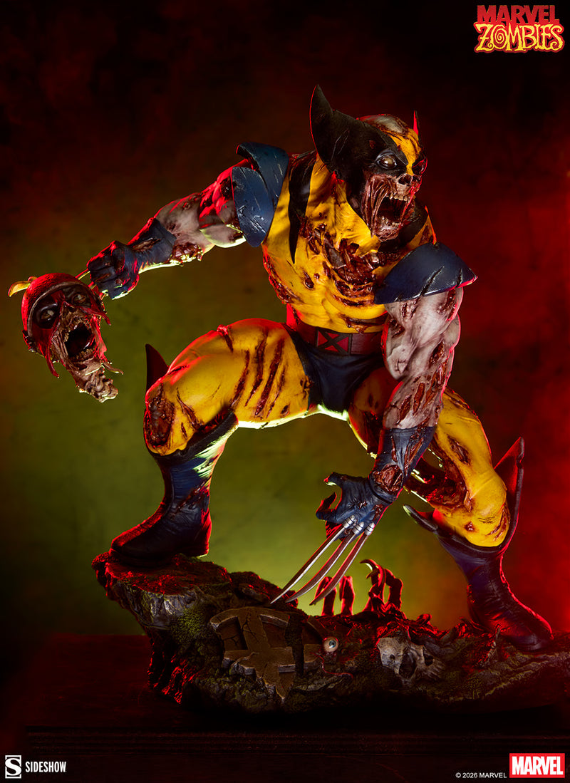 Sideshow Collectitibles: Marvel Zombies - Wolverine 11.5 Pulgadas