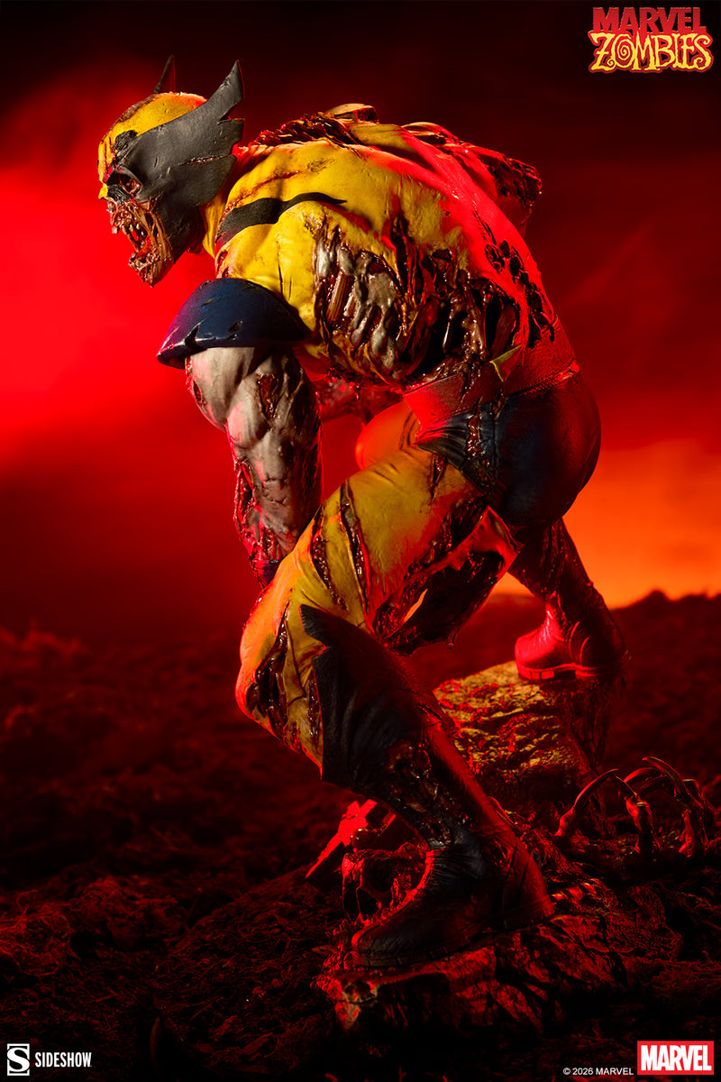 Sideshow Collectitibles: Marvel Zombies - Wolverine 11.5 Pulgadas