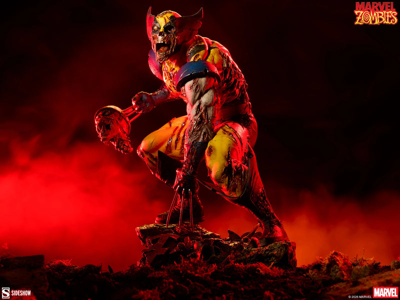 Sideshow Collectitibles: Marvel Zombies - Wolverine 11.5 Pulgadas