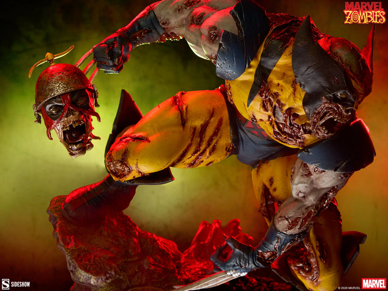 Sideshow Collectitibles: Marvel Zombies - Wolverine 11.5 Pulgadas