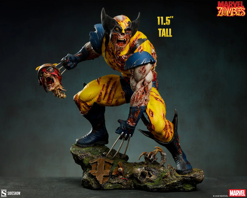 Sideshow Collectitibles: Marvel Zombies - Wolverine 11.5 Pulgadas