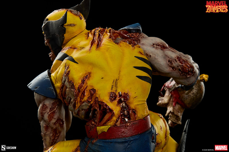 Sideshow Collectitibles: Marvel Zombies - Wolverine 11.5 Pulgadas