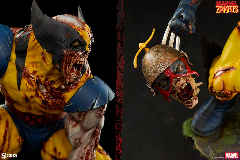 Sideshow Collectitibles: Marvel Zombies - Wolverine 11.5 Pulgadas
