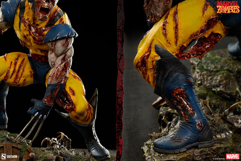 Sideshow Collectitibles: Marvel Zombies - Wolverine 11.5 Pulgadas
