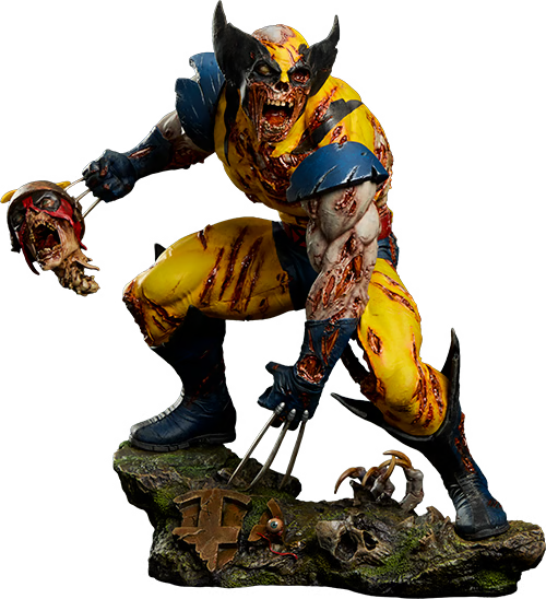Sideshow Collectitibles: Marvel Zombies - Wolverine 11.5 Pulgadas