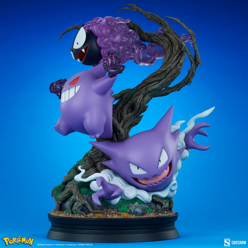 Sideshow Collectibles: Pokemon - Gengar Diorama 14 Pulgadas