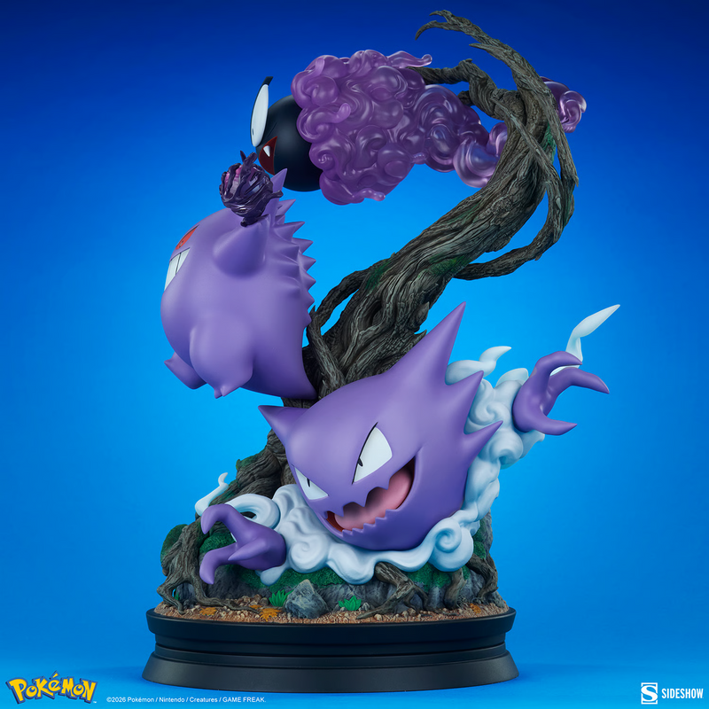Sideshow Collectibles: Pokemon - Gengar Diorama 14 Pulgadas