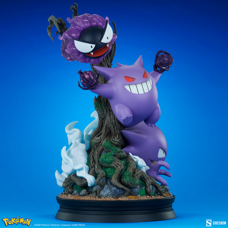 Sideshow Collectibles: Pokemon - Gengar Diorama 14 Pulgadas